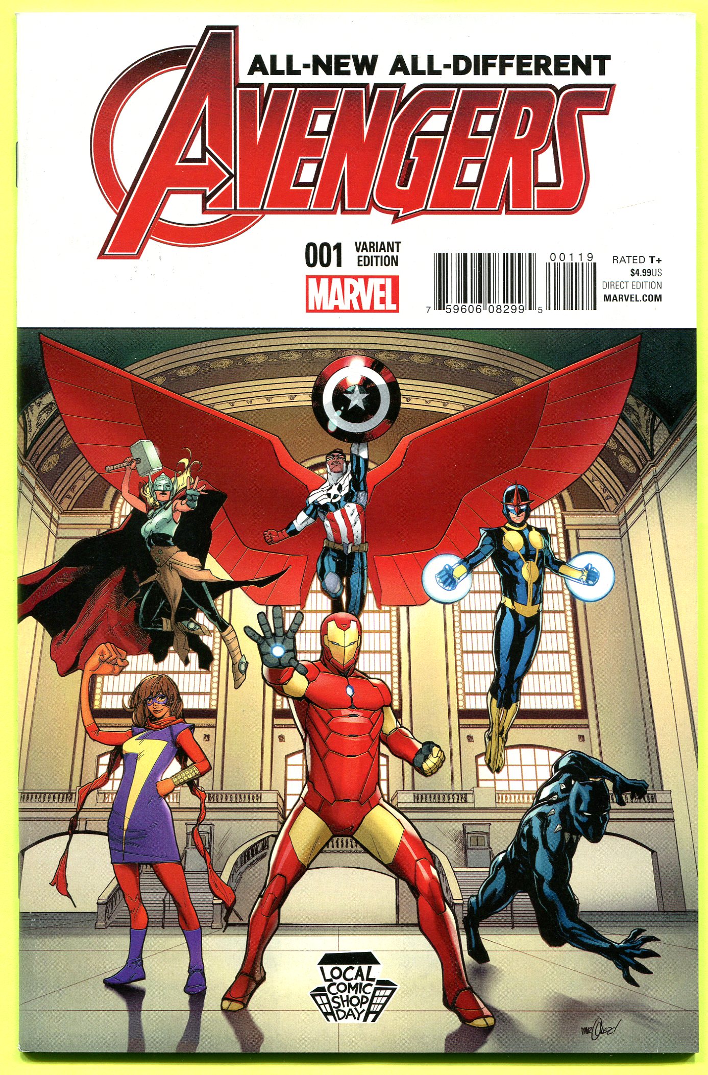 All New All Different Avengers 1 Local Comic Book Day Variant Cover Marvel Lcsd Ebay All New All Different Avengers 1 Local Comic Book Day Variant Cover Marvel Lcsd Ebay